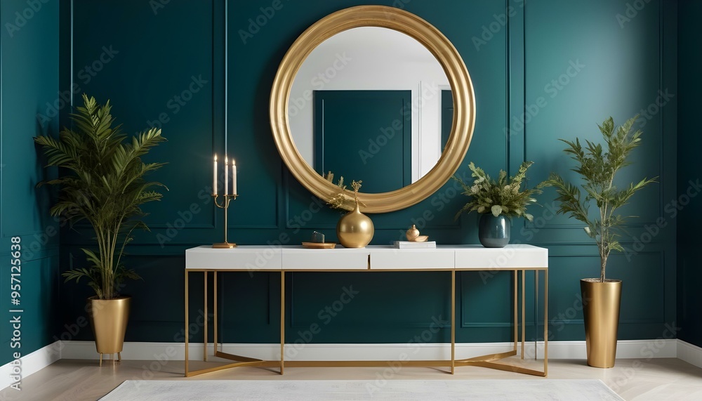 Photo interior modern design room 3d illustration Photo interior modern design room 3d illustration