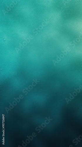 Modern new Turquoise gradient background grainy noise texture