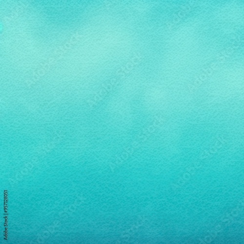 Modern new Turquoise gradient background grainy noise texture