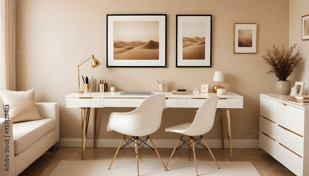 Photo interior modern design room 3d illustration Photo interior modern design room 3d illustration