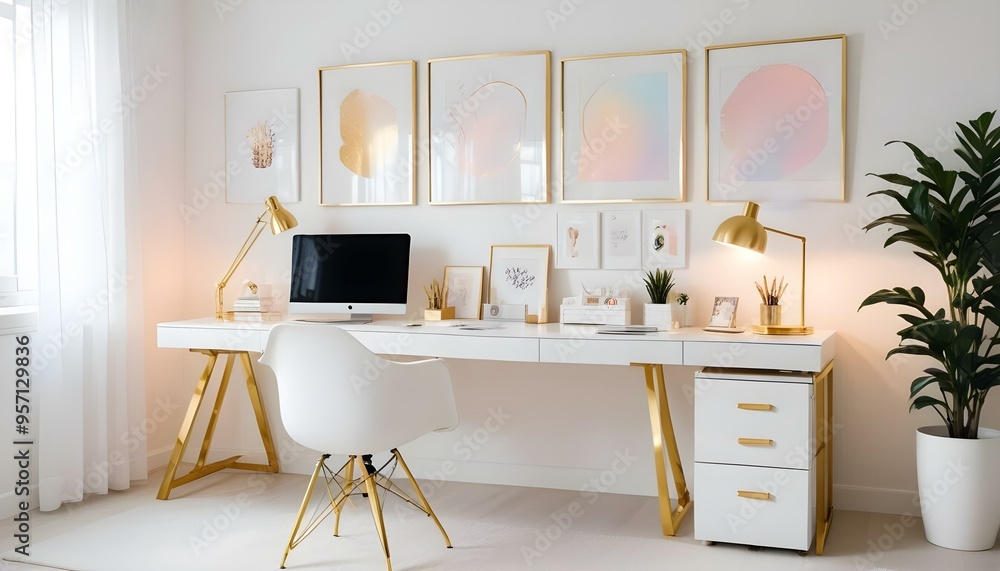 Photo interior modern design room 3d illustration Photo interior modern design room 3d illustration