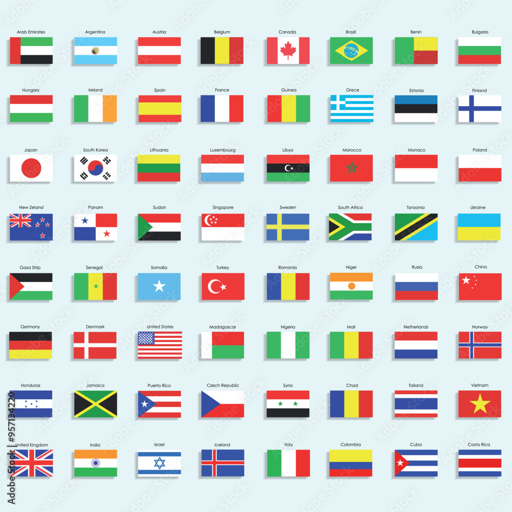 flags of countries flags of countries