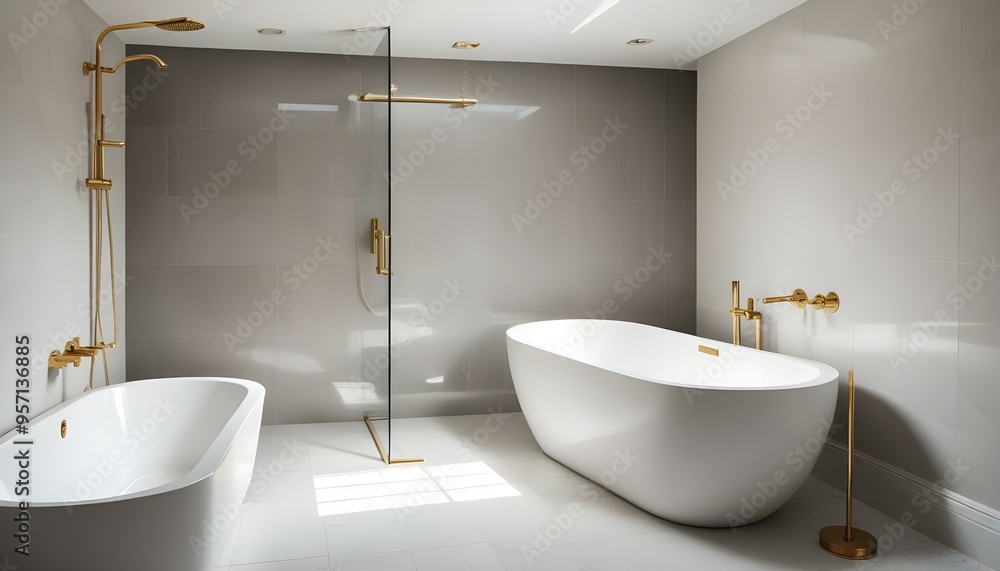 Photo interior modern design room 3d illustration Photo interior modern design room 3d illustration