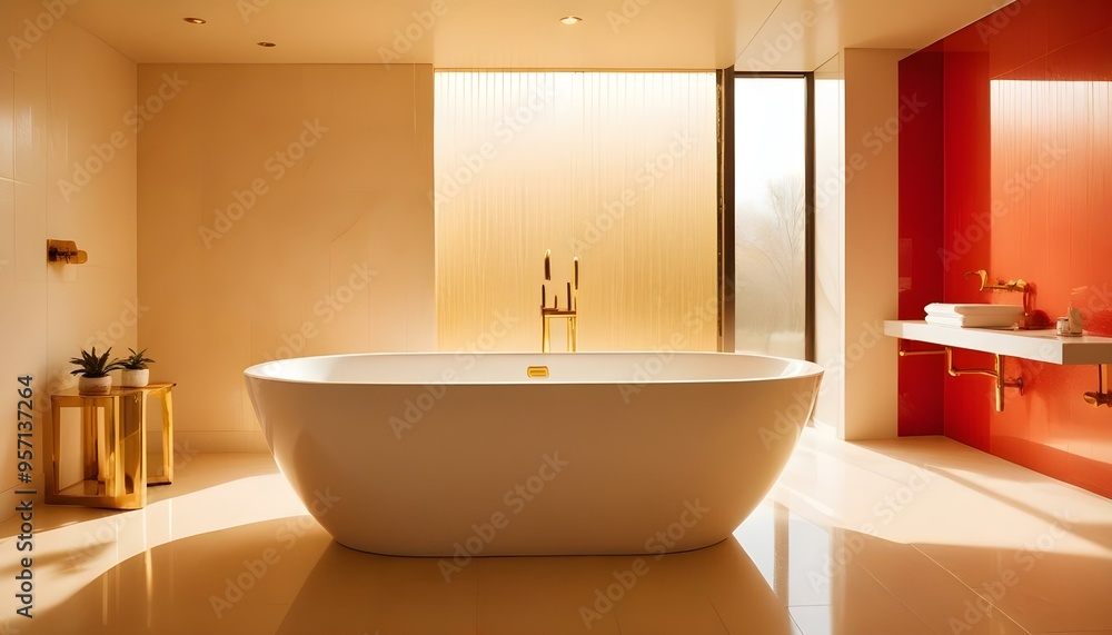 Photo interior modern design room 3d illustration Photo interior modern design room 3d illustration