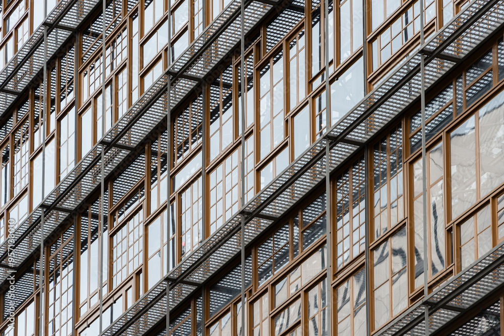 Office building window glass abstract pattern use for background. Office building window glass abstract pattern use for background.