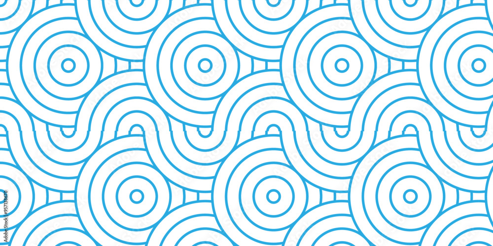 Overlapping creative diamond circle abstract blue pattern background with waves texture. geometric digital fabric pattern circles floral and spiral round lapping blue retro background. Overlapping creative diamond circle abstract blue pattern background with waves texture. geometric digital fabric pattern circles floral and spiral round lapping blue retro background.