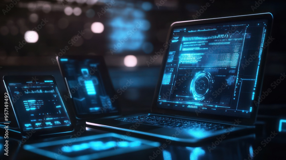 Futuristic Technology Interface Futuristic Technology Interface