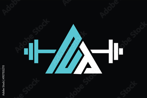 NT,TN, T, N gym and fitness logo design icon vector