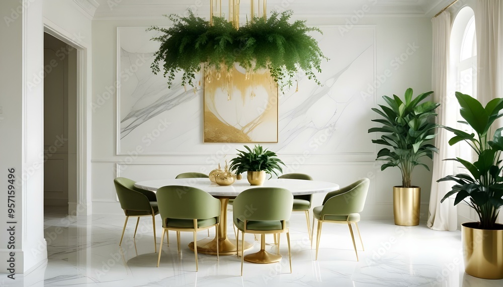 Photo interior modern design room 3d illustration Photo interior modern design room 3d illustration