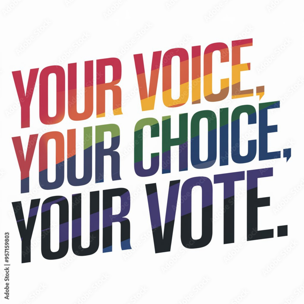 Your voice your choice your vote us president election design Your voice your choice your vote us president election design