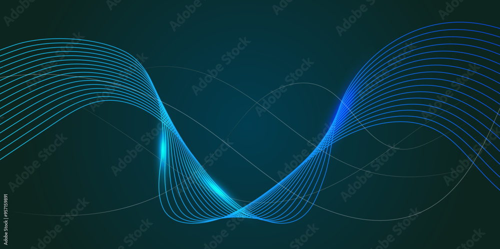 Abstract background colorful waves with lines. Abstract background colorful waves with lines.