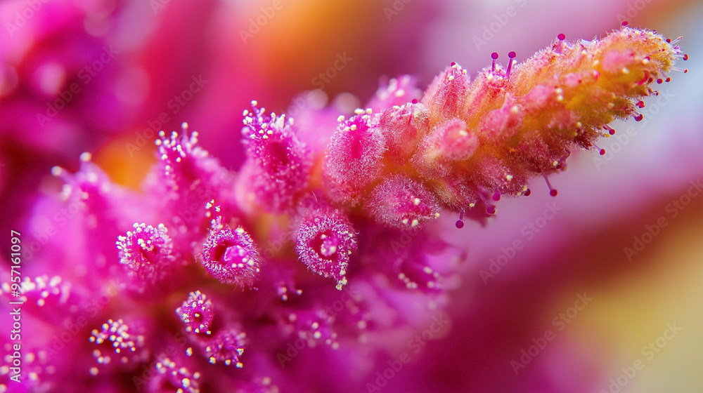 close up of pink Amaranth flower in spring close up of pink Amaranth flower in spring