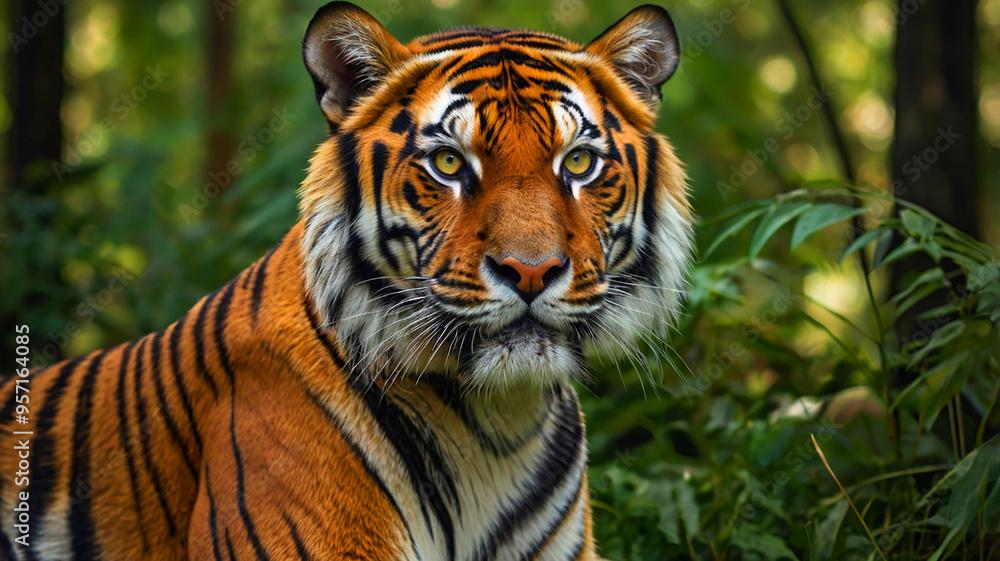 A Bengal tiger A Bengal tiger