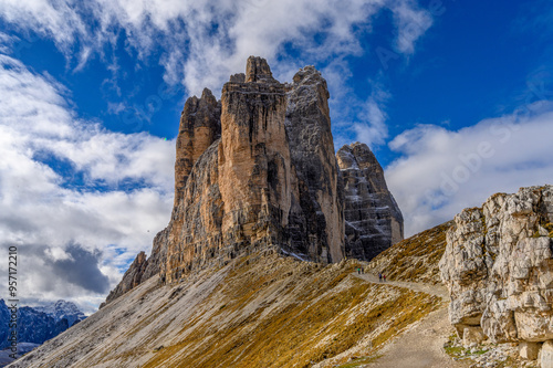 les trois cimes des dolomites