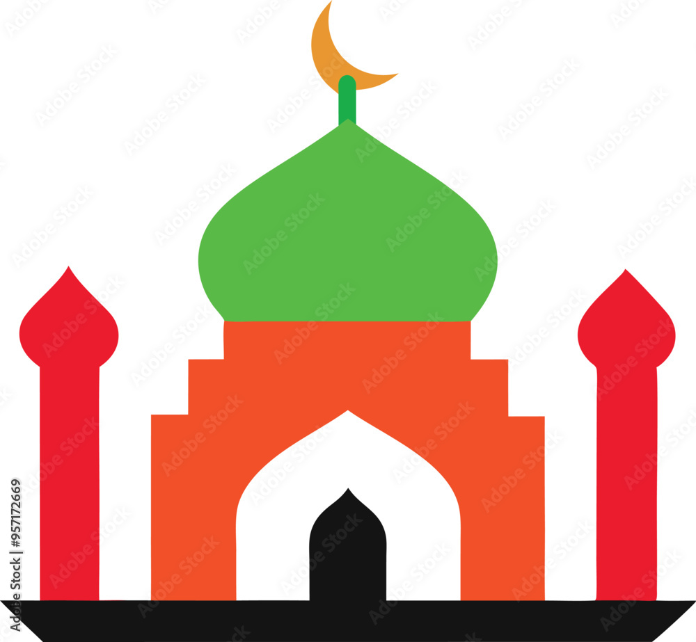 Mosque sketch with classic domes and minarets demonstrating architectural grace and artistry
Mosque sketch with classic domes and minarets demonstrating architectural grace and artistry