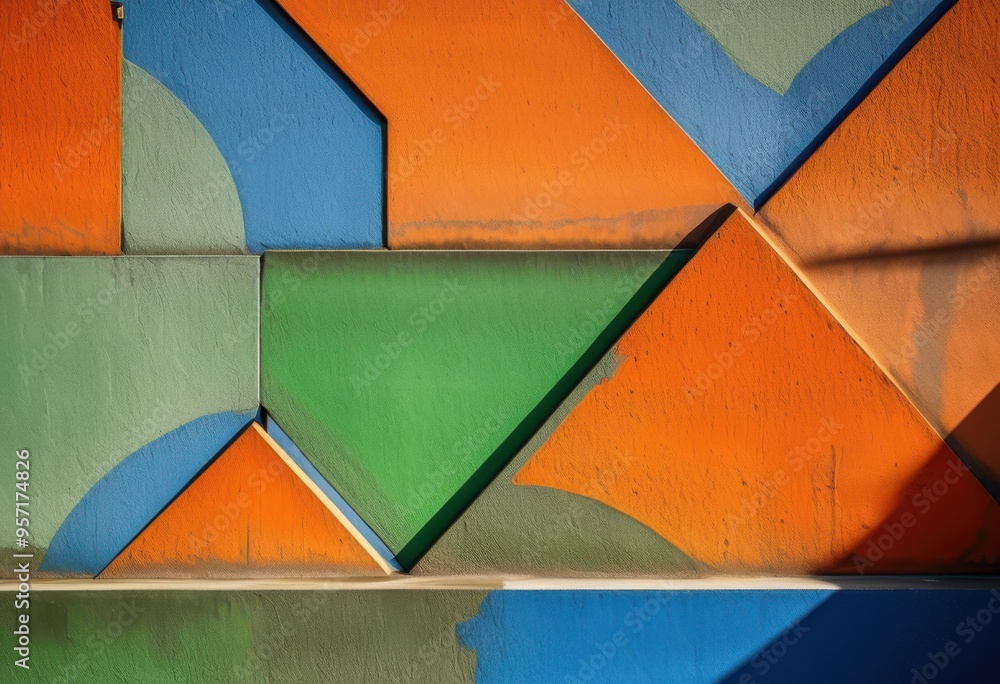 Fototapeta premium vibrant concrete finish showcasing striking color variations textural elements, texture, design, surface, hues, patterns, aesthetics, bright, bold