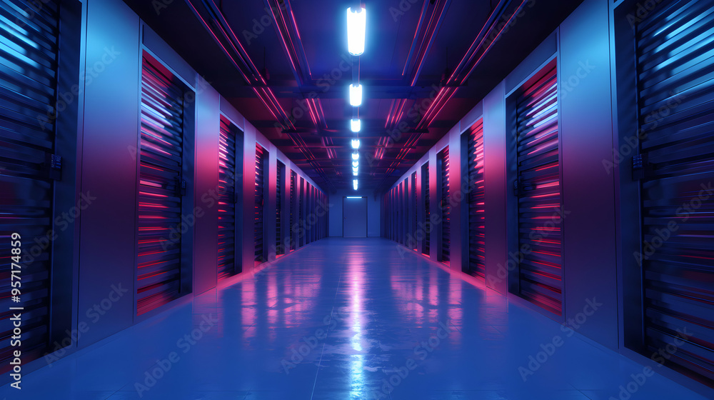 Fototapeta premium Cold Storage Complexes Are Vital For The Food Indu