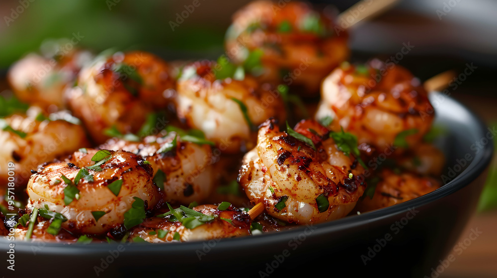 Coconut Shrimp Skewers Coconut Shrimp Skewers
