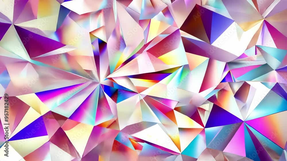 Abstract geometric pattern with vibrant shades of purple, pink, and white, creating a modern and dynamic visual effect. Abstract geometric pattern with vibrant shades of purple, pink, and white, creating a modern and dynamic visual effect.