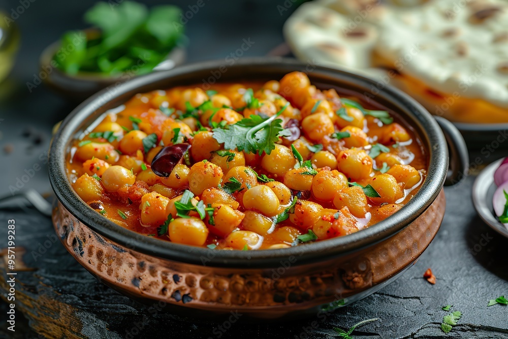 Classic Punjabi Chana Masala a rich and spicy chickpea curry Classic Punjabi Chana Masala a rich and spicy chickpea curry