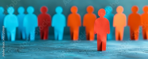 Model behavior showcasing exemplary professional conduct, exemplary professional conduct, copy space