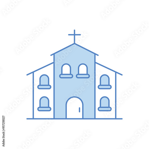 Church vector icon
