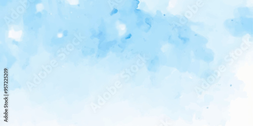 blue watercolor background