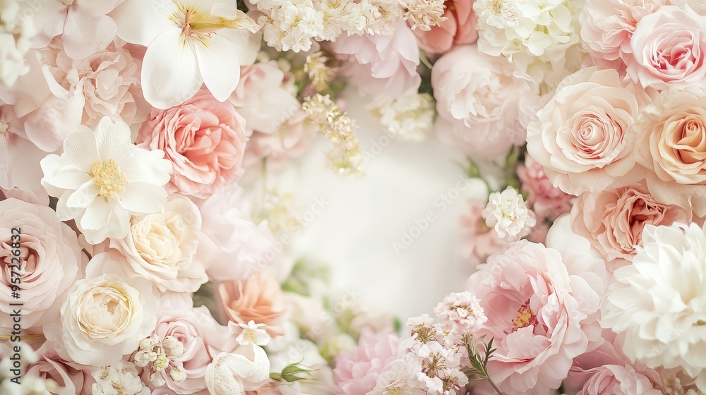 background with a beautiful arrangement of flowers background with a beautiful arrangement of flowers