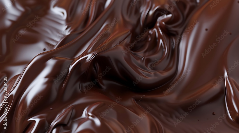 The basic backdrop of silky chocolate fluids The basic backdrop of silky chocolate fluids
