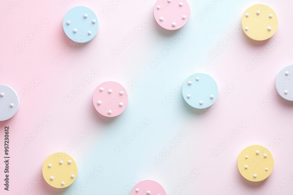 Subtle polka dots on a pastel backdrop create a playful and cheerful theme for casual content, setting a light-hearted tone. Subtle polka dots on a pastel backdrop create a playful and cheerful theme for casual content, setting a light-hearted tone.