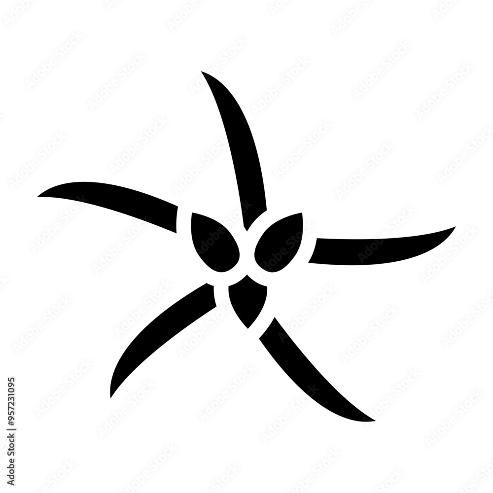 Daphne Vector Glyph Icon Design Daphne Vector Glyph Icon Design