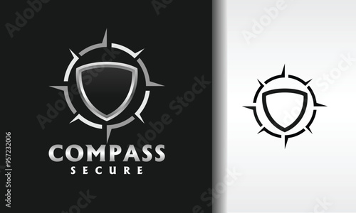 shield compass logo