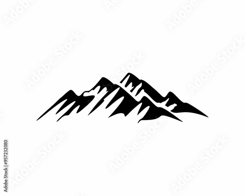 Mountain logo, for travel adv...