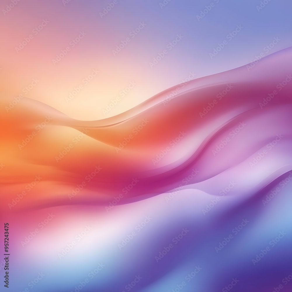 Abstract wavy shape blurred gradient background with dynamic effect Abstract wavy shape blurred gradient background with dynamic effect