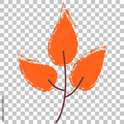 v. Vector clipart isolated on transparent background