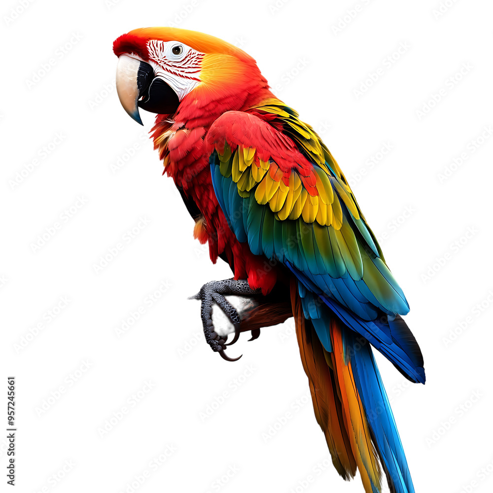 Obraz premium blue and yellow macaw