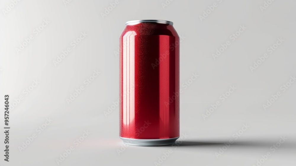 Spotlight on Refreshment: Aluminum Beverage Can Template for Custom Design Presentation Spotlight on Refreshment: Aluminum Beverage Can Template for Custom Design Presentation