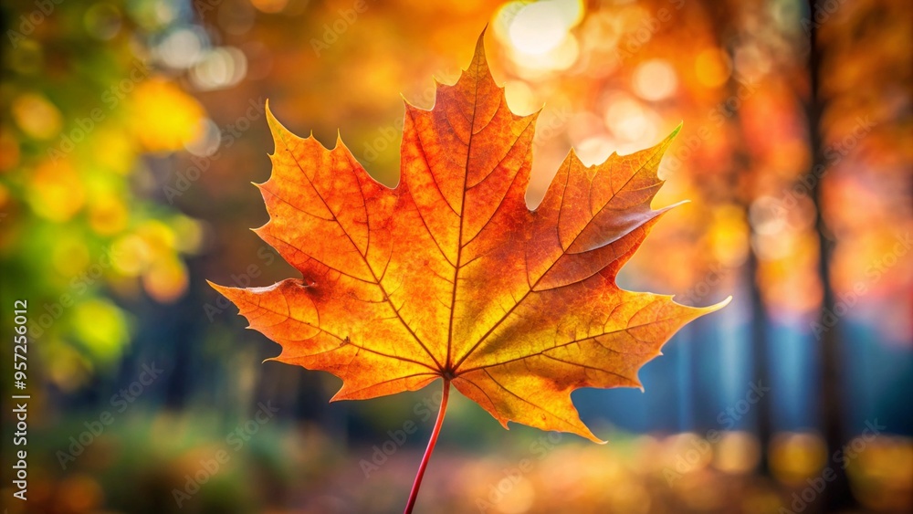 Autumn. Maple leaf. Autumn. Maple leaf.