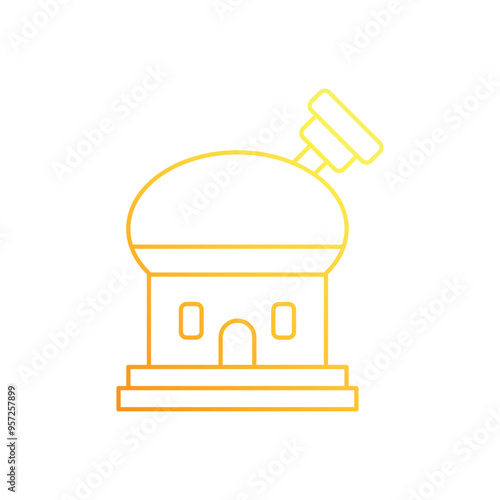 Observatory vector icon