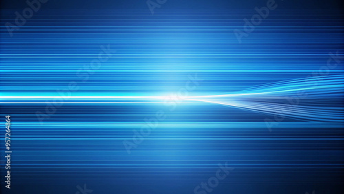 Abstract design showcasing a blue background with gentle, flowing waves, embodying smoothness and tranquility.