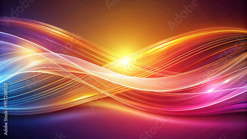 An abstract background in pink with flowing, wavy lines, offering a soft and modern aesthetic.