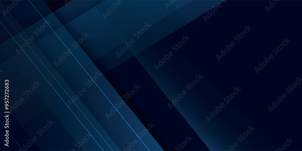 Blue black abstract background geometry shine and layer element vector for presentation design. Blue black abstract background geometry shine and layer element vector for presentation design.