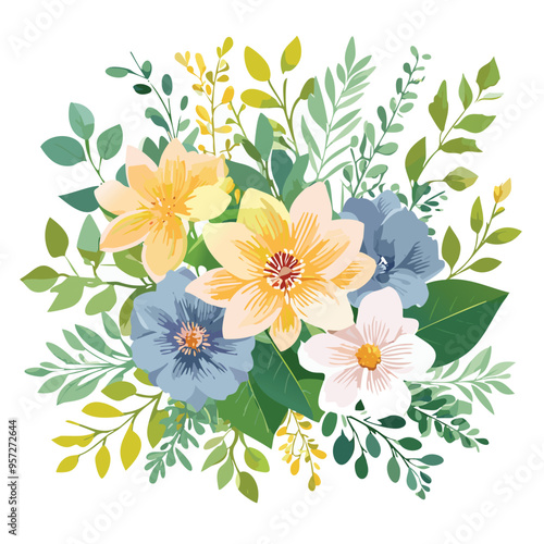 Florals and botanicals illustration design