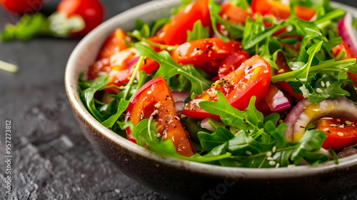 Colorful Greek Salad Marketplace Fairy Lights