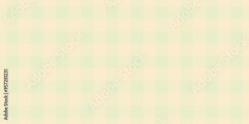 Velvet pattern textile seamless, worn vector tartan plaid. Gentle background fabric check texture in blanched almond and light colors.