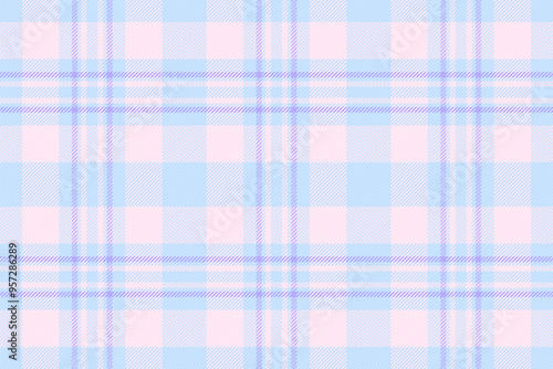 White pattern seamless textile, dogtooth fabric plaid vector. Trousers background check tartan texture in light and white colors.