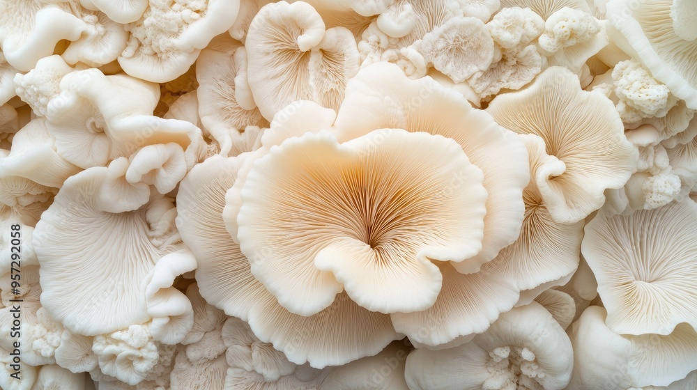 This artwork features a close-up view of a stunning, coral-inspired texture crafted from frosted white plastic, showcasing detailed patterns illuminated softly This artwork features a close-up view of a stunning, coral-inspired texture crafted from frosted white plastic, showcasing detailed patterns illuminated softly