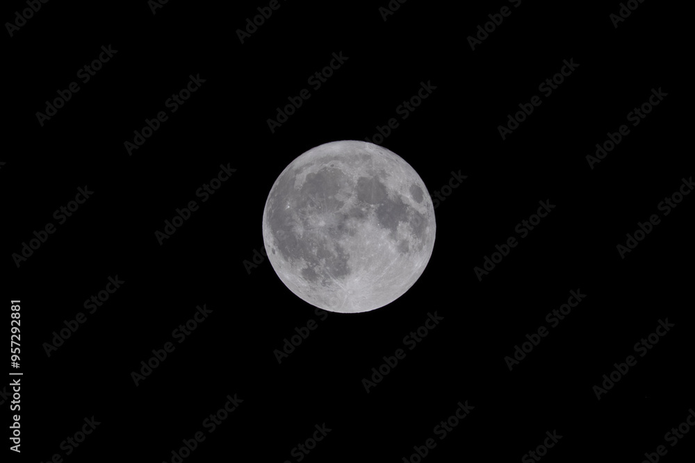 Obraz premium Super blue moon
