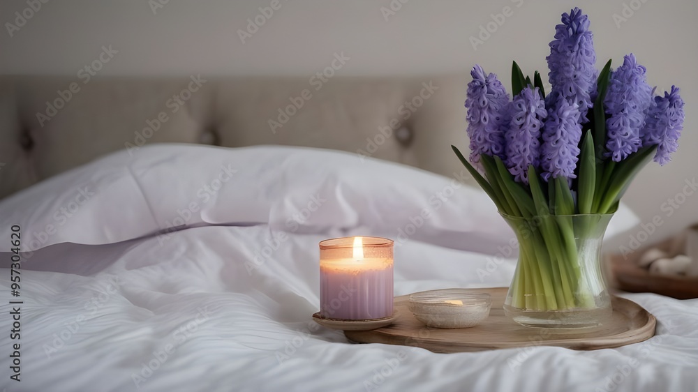 hyacinth on the bed hyacinth on the bed