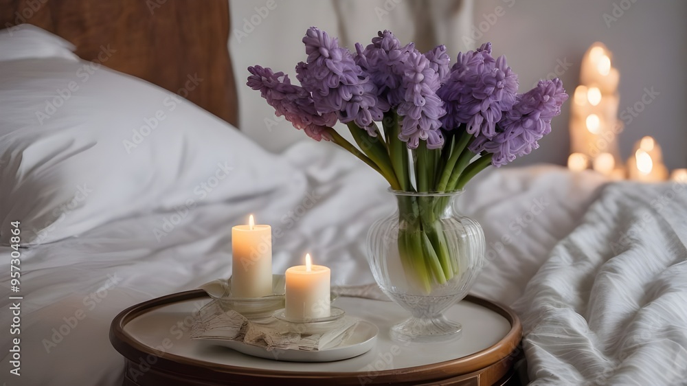 hyacinth on the bed hyacinth on the bed